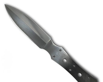 Jagdmesser Klingenrohling 015 - 9Cr18MoV Edelstahl - 7 5/8&quot; OAL