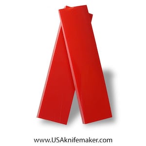 UltreX™ G10 - Cherry Red-Various Sizes - Knife Handle Material
