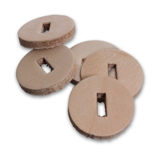 Spacer Washers Leather Stacking Washers for Leather Handle image 2