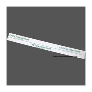 Fundas para cuchillos de 1" x 9" o 18" - Paquete de 10, 25, 50 o 100