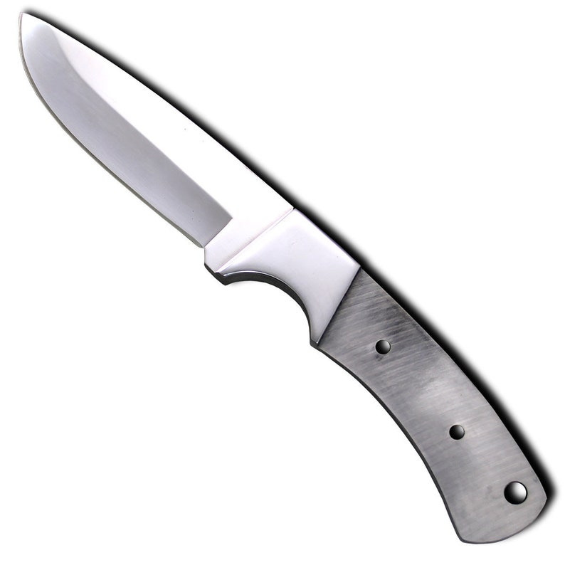 Hunting Knife Blade Blank 013 9cr18mov Stainless Steel Etsy