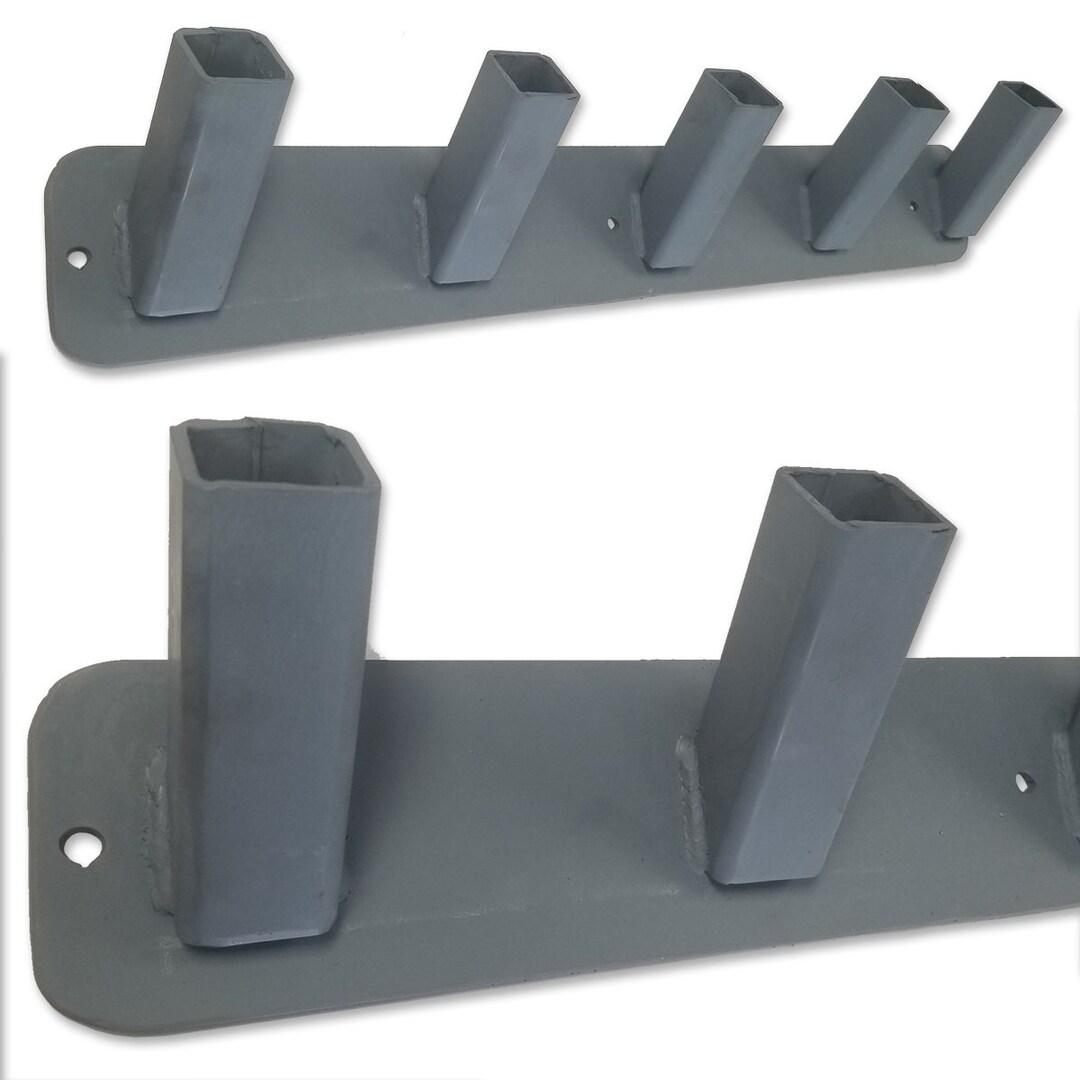 Horizontal Wall Mount Tool Rack- Holds 5 Tools - Etsy