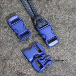 Buckle Contoured Side Release 3/8&quot;-Various Colors- 10 pack