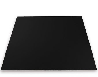 Kydex- Black- Various Thickness/Sizes