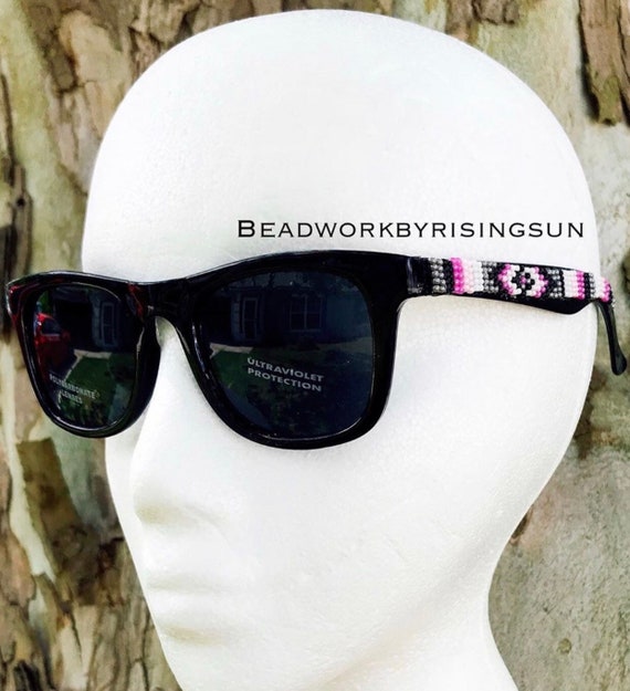 Native American Beaded Sunglasses - Etsy display picture 2