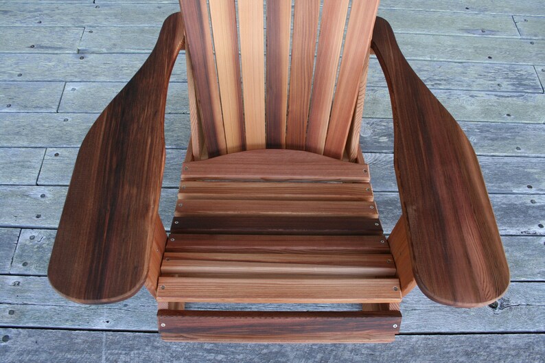Premium Knot Free Cedar Adirondack Chair Kit Etsy