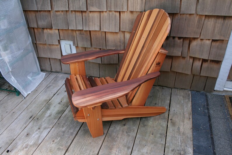 Premium Knot Free Cedar Adirondack Chair Kit Etsy