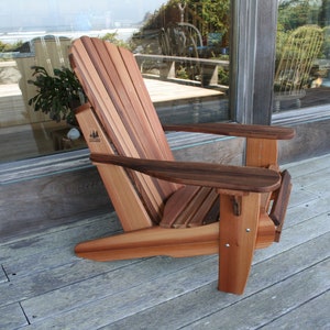 Knot-Free Cedar Adirondack Chair and Side Table set image 5