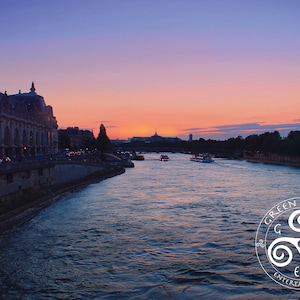 Paris at Sunset