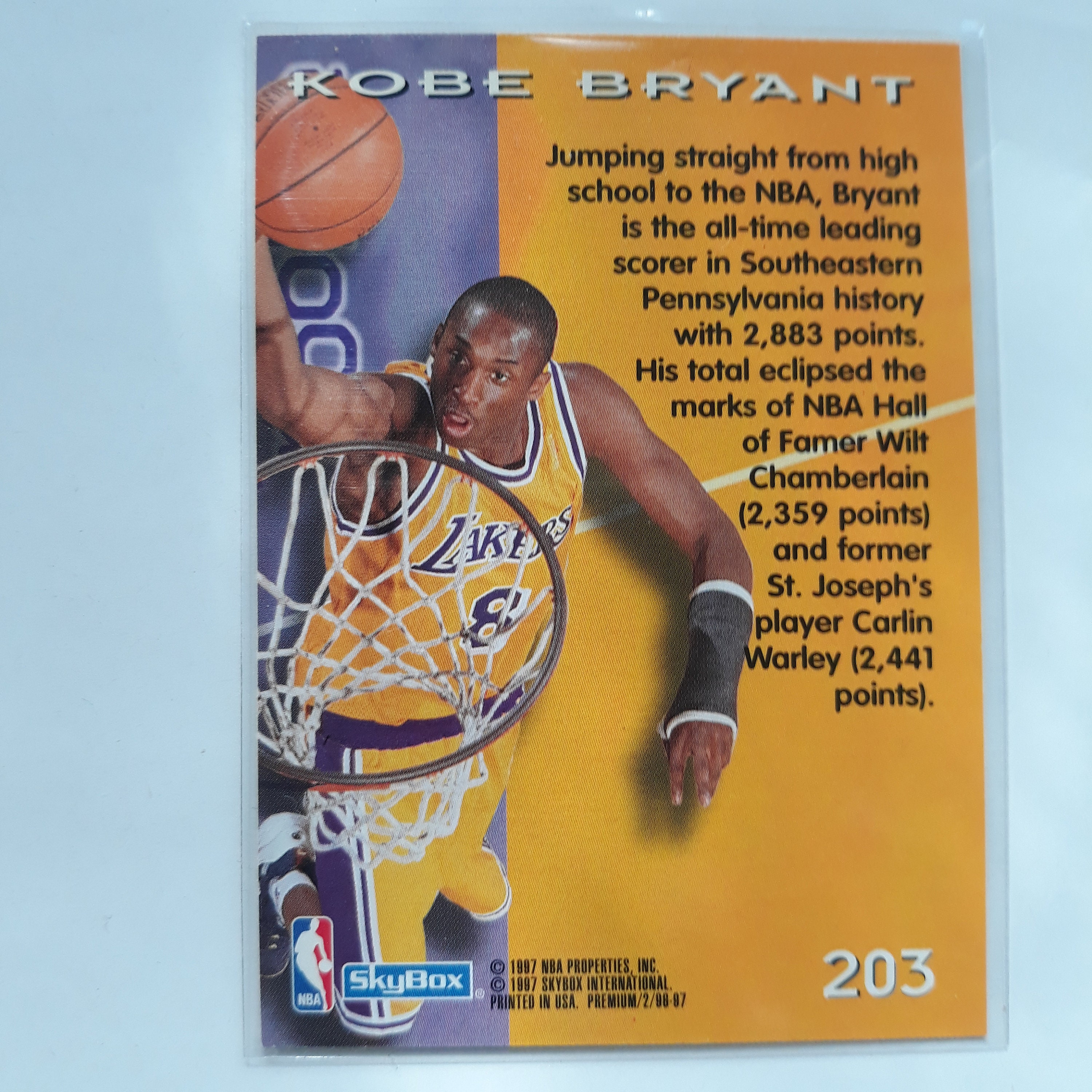 un-circulated Skybox 1997 #230 Kobe Bryant Rookie NBA Sports Card -  www.arslan.av.tr