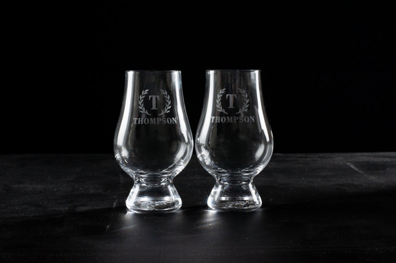 Custom Glencairn Whiskey Glasses Set of Two 2 Etsy