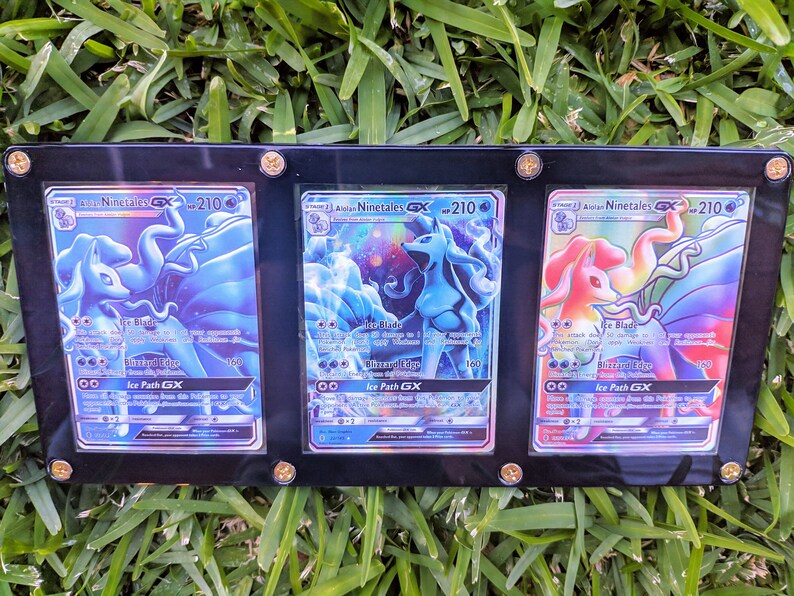 Water Type Alolan Ninetails GX Framed Cards
