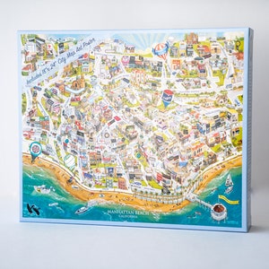 Rompecabezas de Manhattan Beach (póster a todo color incluido)