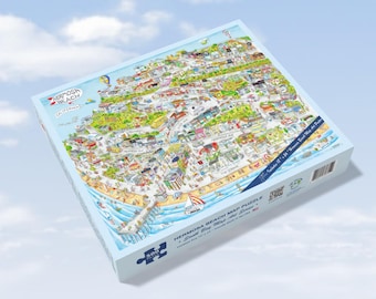Hermosa Beach Map Puzzle