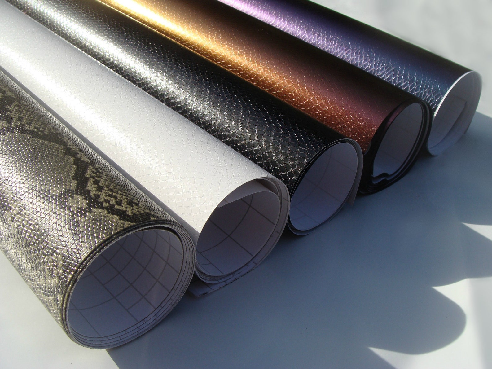 Snakeskin SelfAdhesive Vinyl Wrap ALL SIZES 5 Styles A4 Etsy