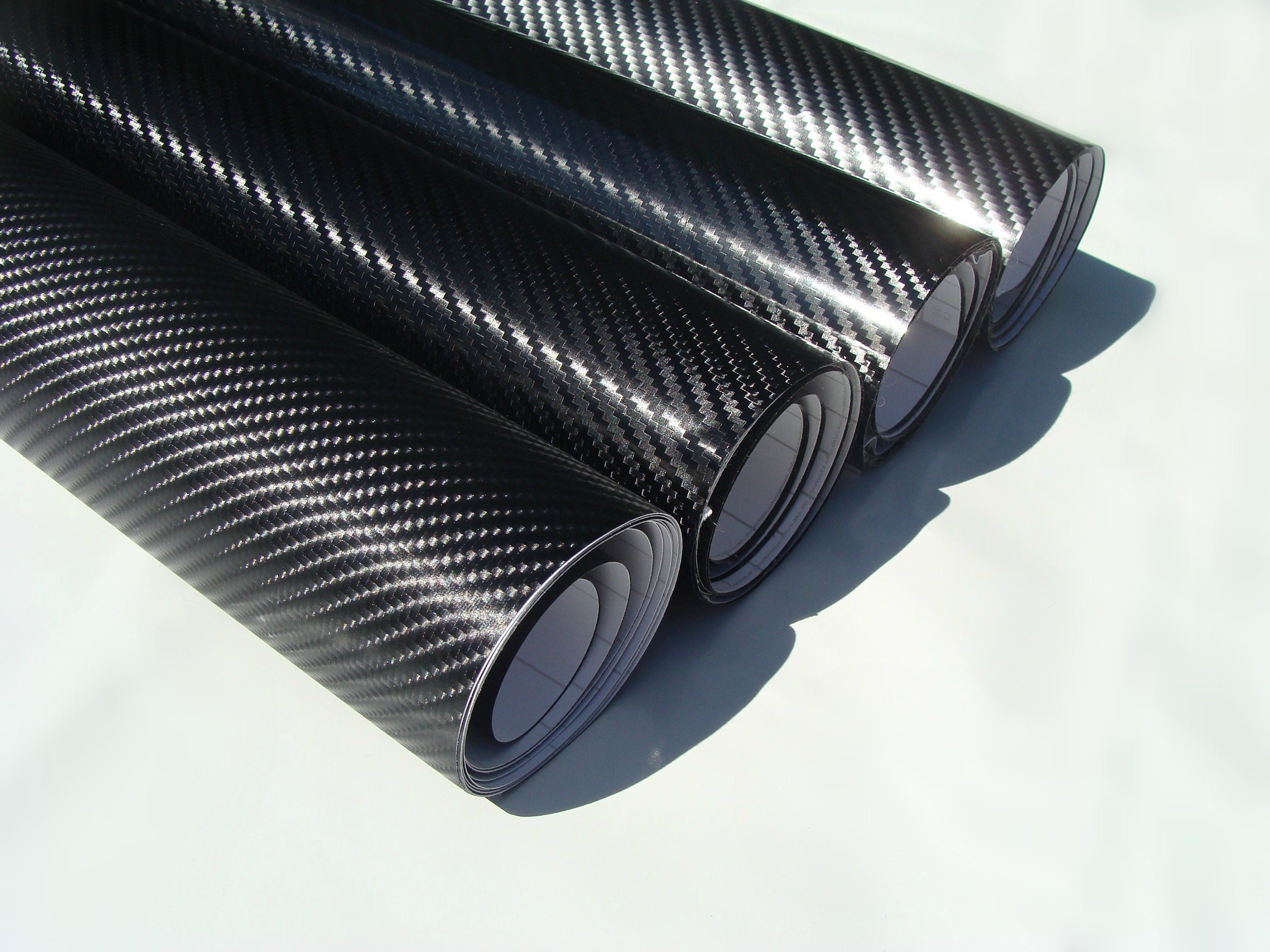 Carbon Fibre SelfAdhesive Vinyl Wrap ALL SIZES 4 Styles Etsy