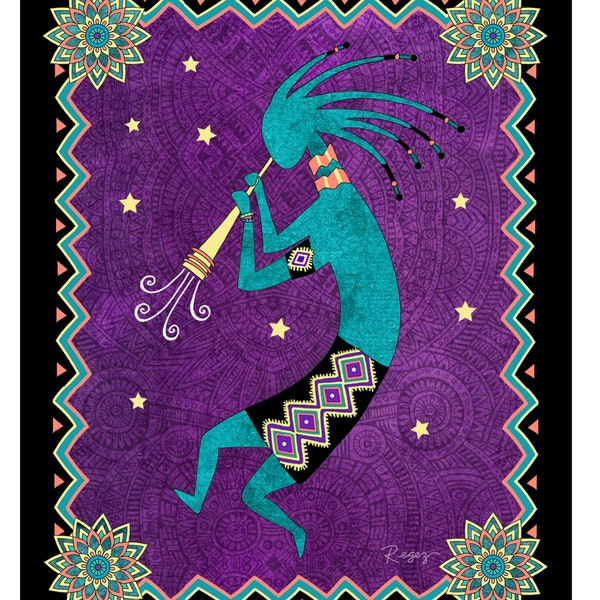 Kokopelli Art Etsy