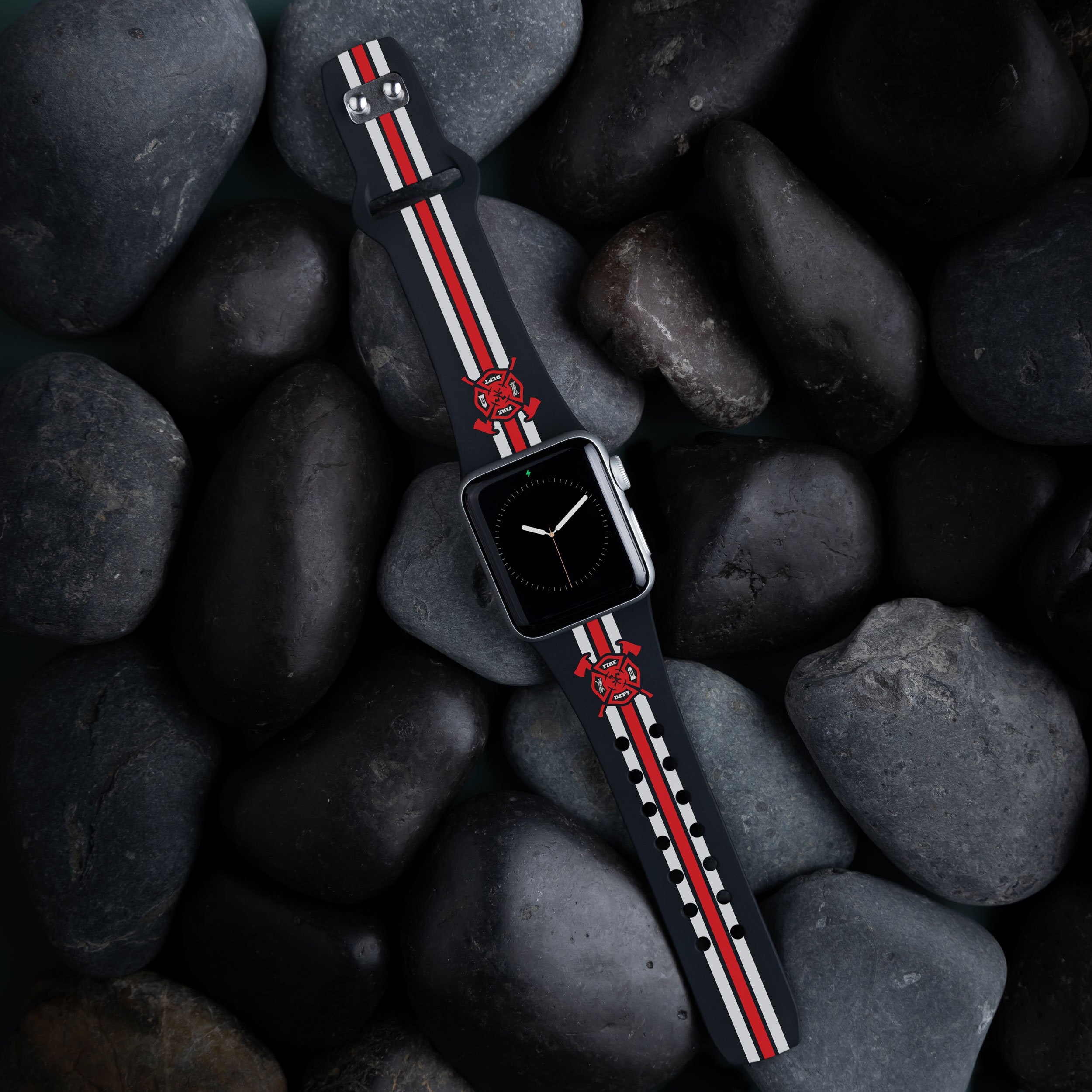 Firefighter apple watch band sale