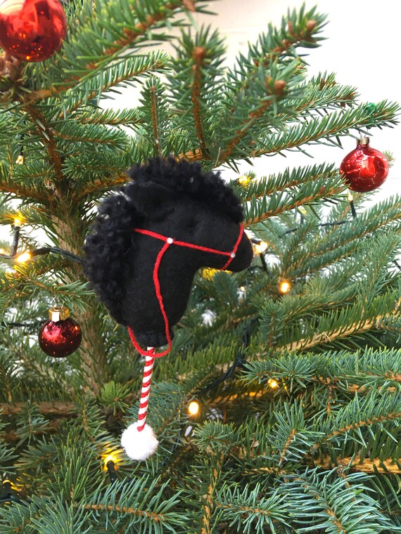 Stripy Christmas Tree Ponies Stripy Christmas Tree Ponies