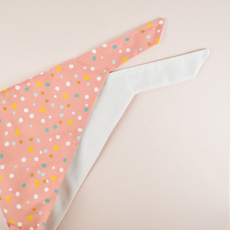 Pink Dots Dog Bandana image 2