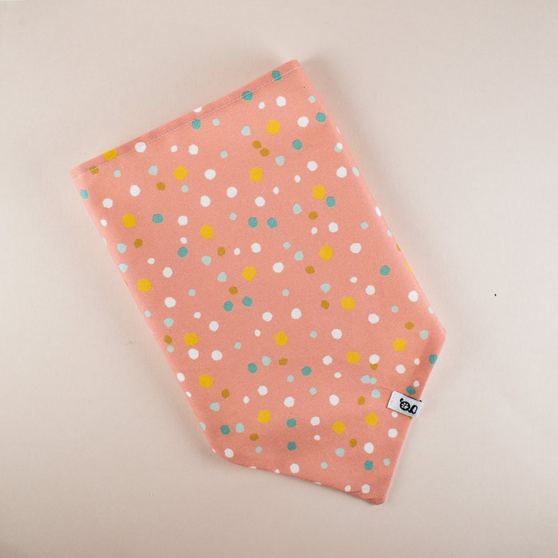 Pink Dots Dog Bandana image 1