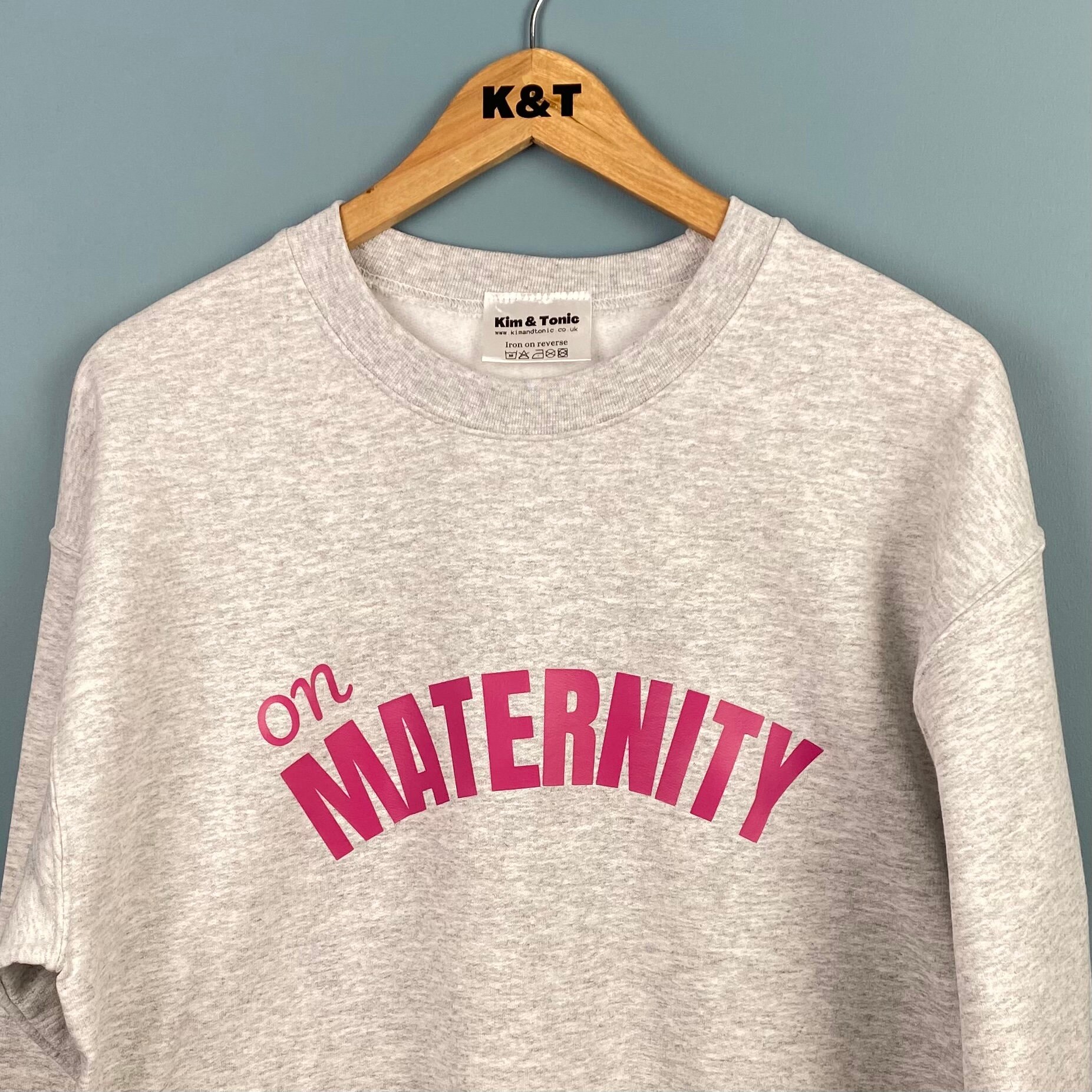 On Maternity Sweatshirt Etsy
