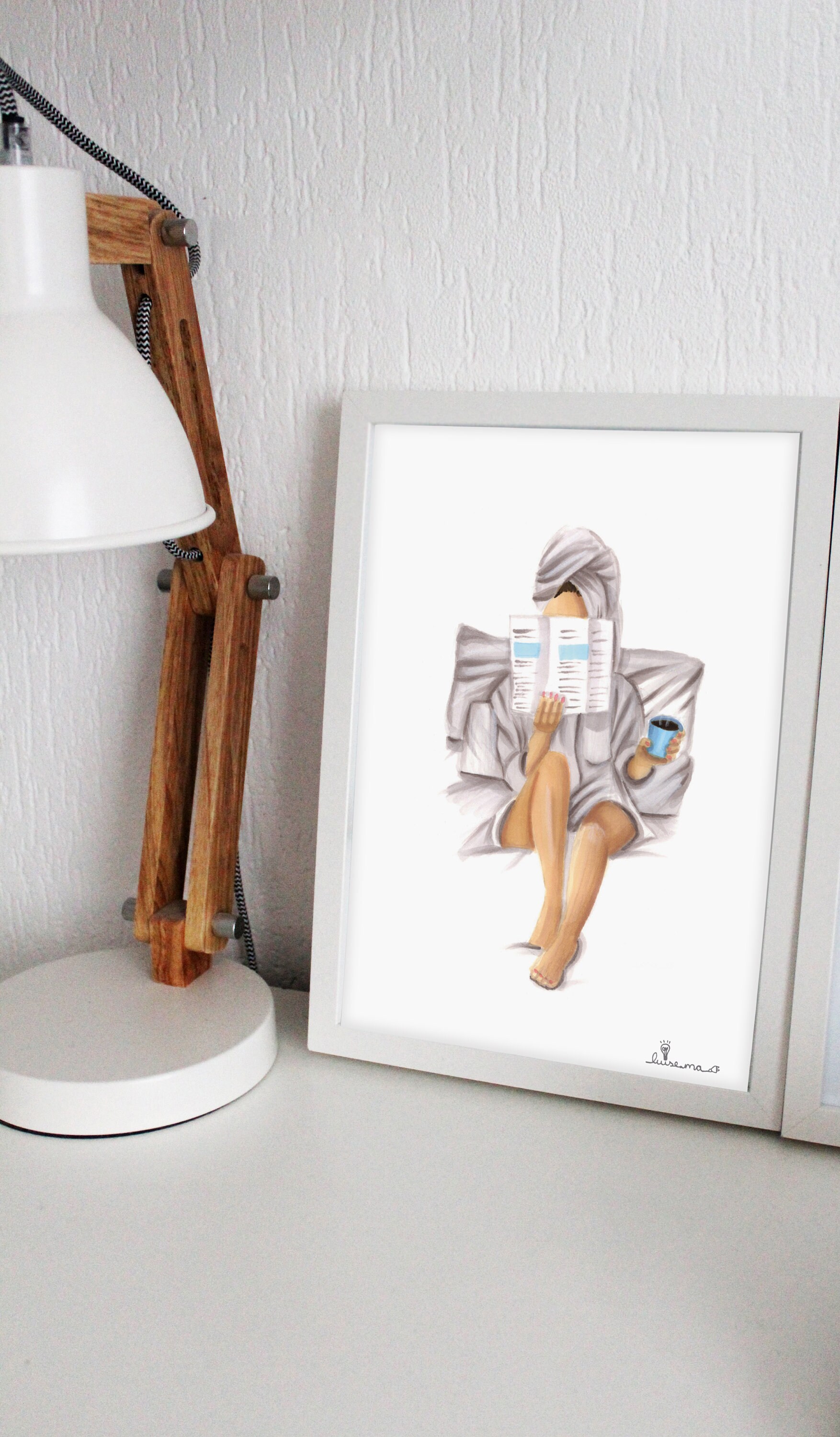 Mais d'abord Café, Imprimé, Formats Variés, Meilleur Ami, Dimanche, Lecture, Cadeau, Matin, Petit Dé