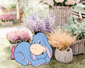 Big Decor ON SALE: Cutout Decor Winnie The Pooh, Winnie the Pooh Baby Shower, Birthday Party, digital download