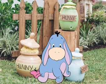 Big Decor ON SALE: Cutout Decor Winnie The Pooh, Winnie the Pooh Baby Shower, Birthday Party, digital download