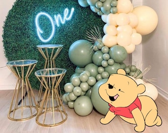 Big Decor ON SALE: BABY Winnie The Pooh, Cutout Decor , Winnie the Pooh Baby Shower, Birthday Party, digital download