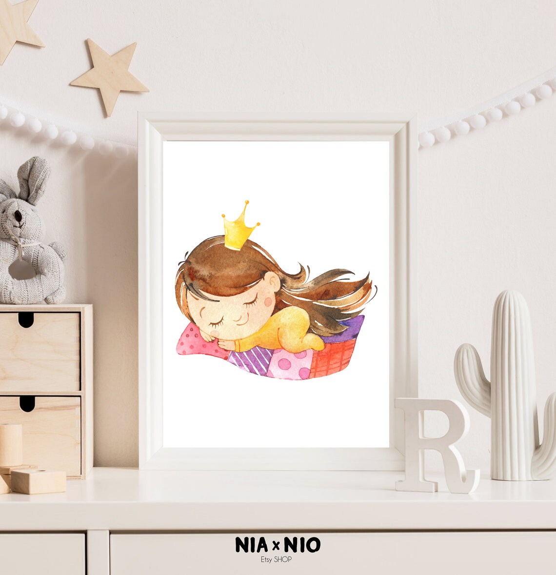 Watercolor nursery decor Cute nursery wall art Nursery art | Etsy