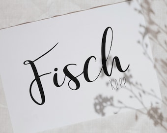 Postkarte plattdeutscher Spruch Klei mi an Mors Etsy