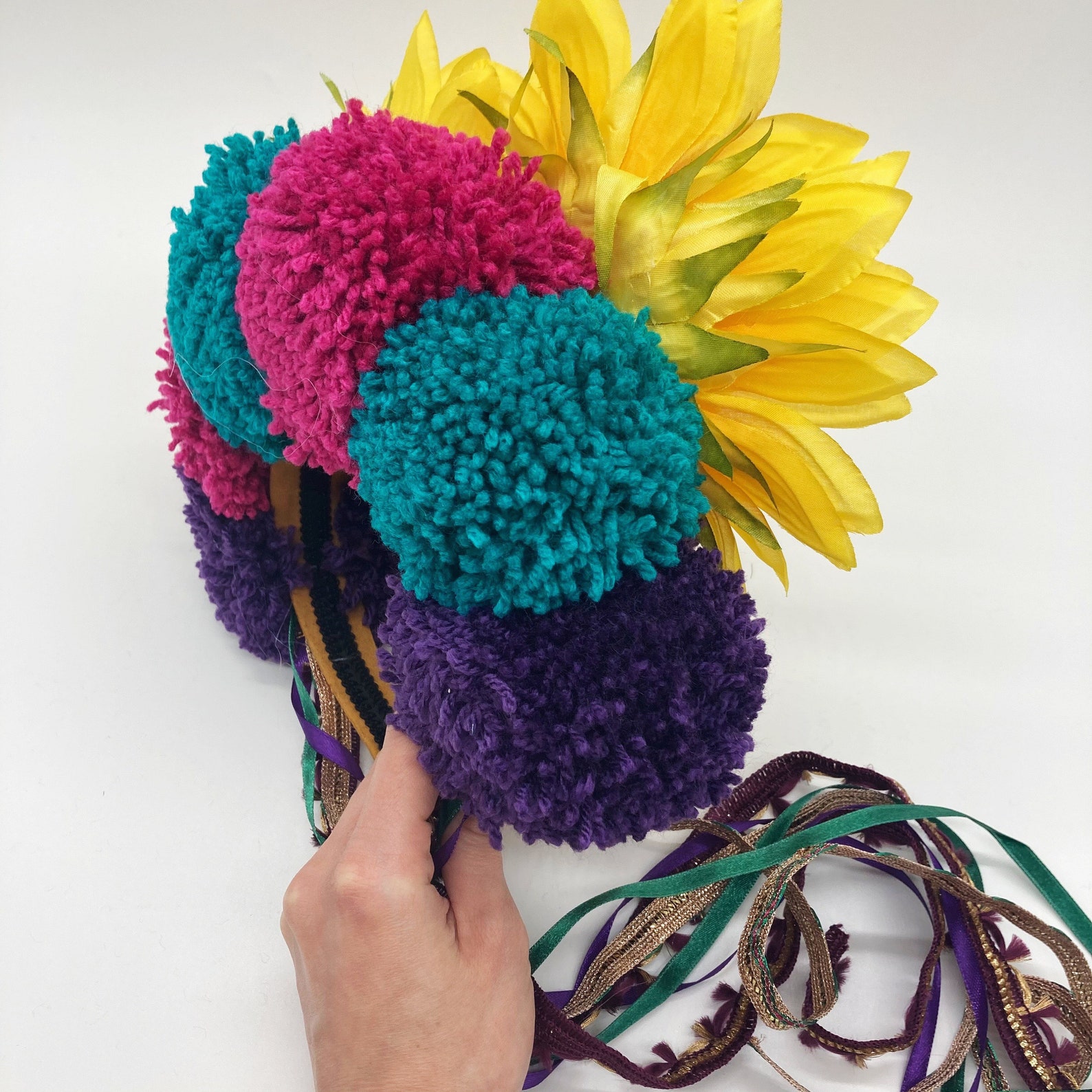 Sunflower Headdress / Headpiece / Headwear/ Crown Etsy UK