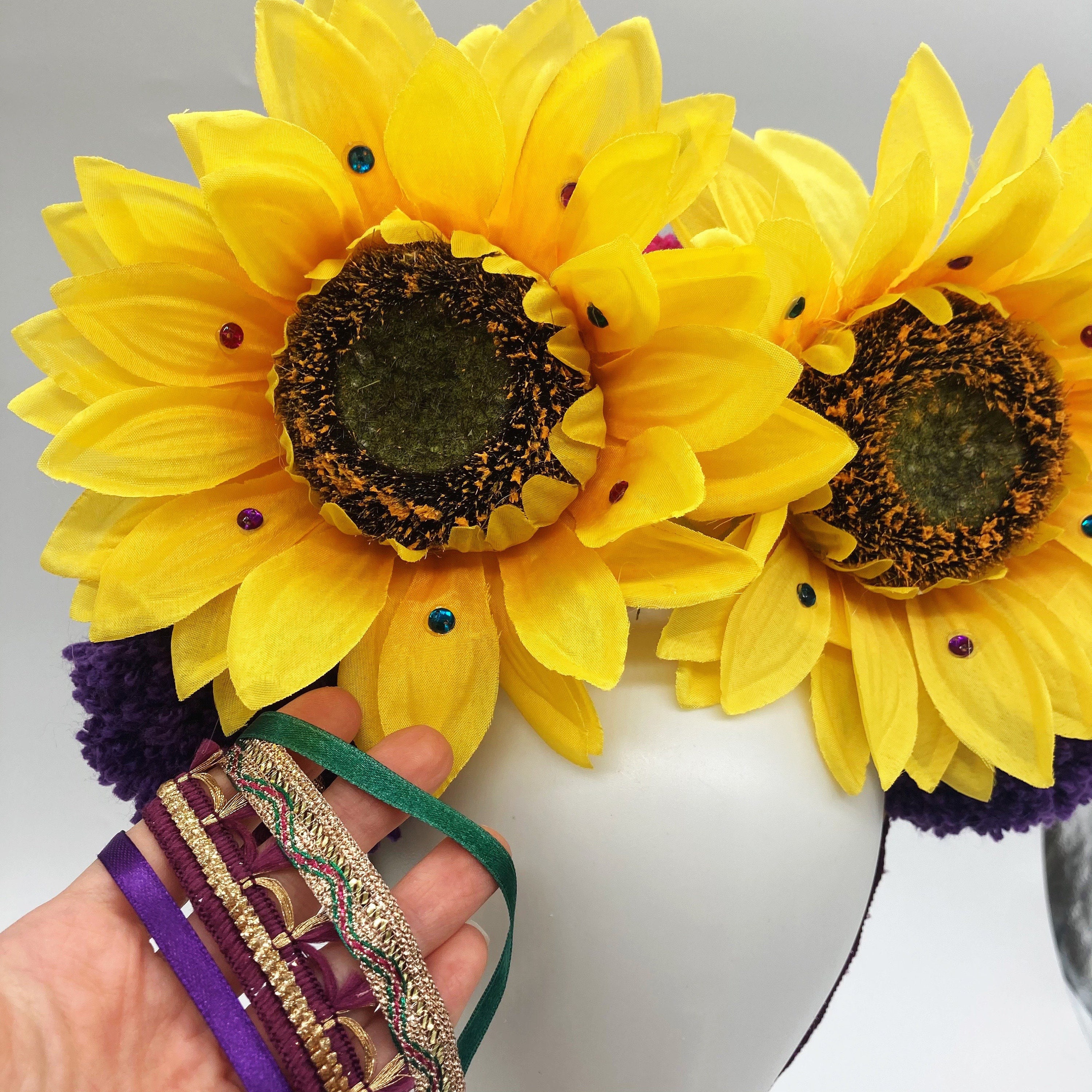 Sunflower Headdress / Headpiece / Headwear/ Crown Etsy UK