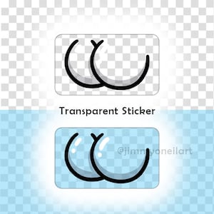 Cute Butt Sticker