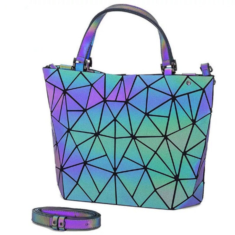 geometric purse