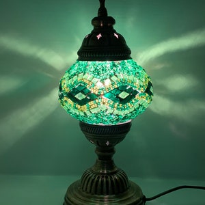 Turkish Lamp Moroccan Table Desk Lamp Table Lamp with Free Bulb and Free Shipping
