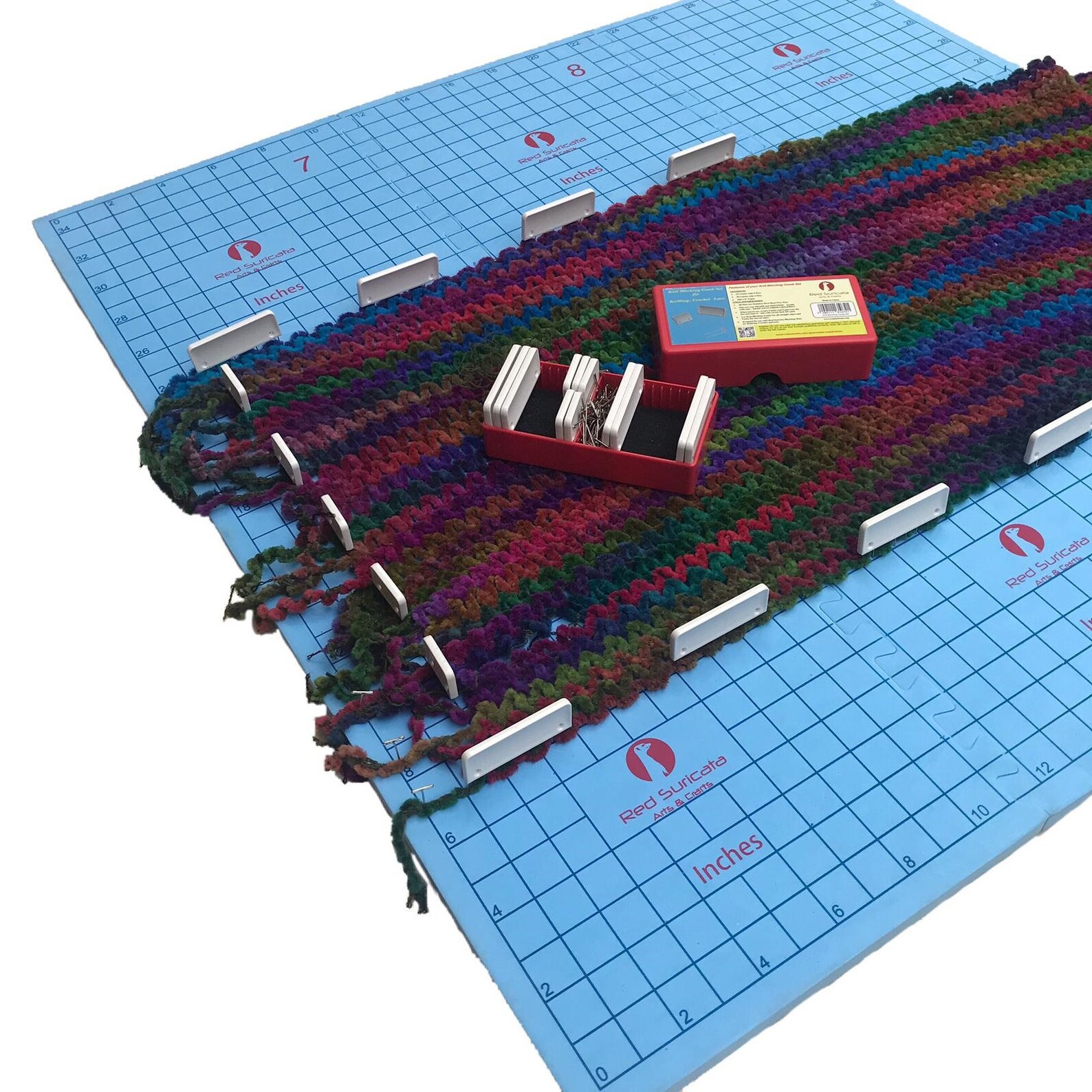 Knit Blocking Comb Set 25 Combs for Blocking Knitting, Crochet, Lace or