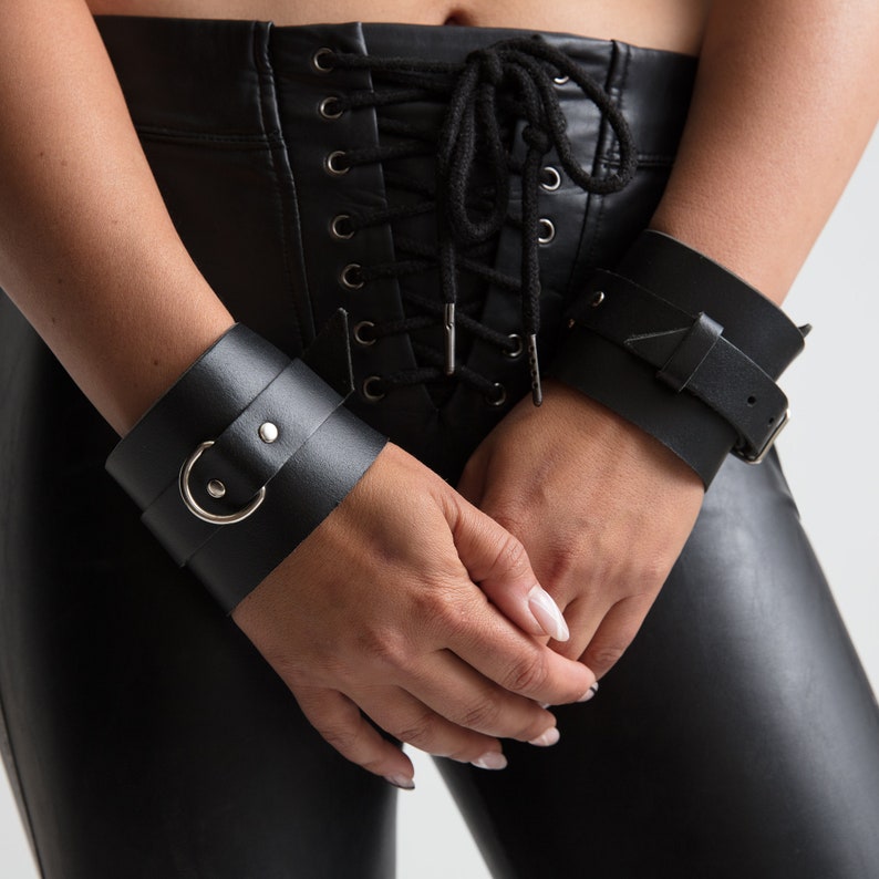Women's Handcuff Bracelets. Available in Premium Leather Etsy