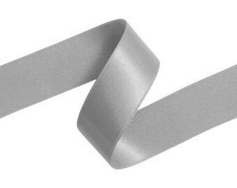 38mm x 3mtrs NAVY BLUE Double Side Satin Ribbon
