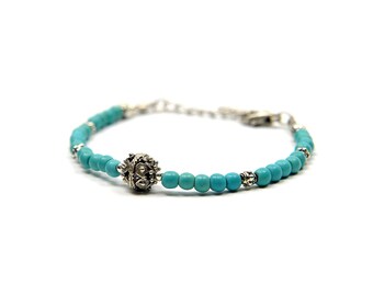 NUEVAS pulseras tradicionales croatas de turquesa hechas a mano