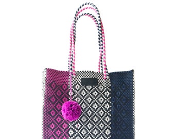 Bloom Woven Tote | Handmade Mexican Artisan Everyday Bag