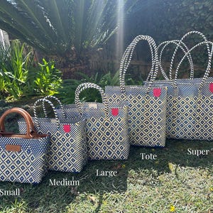 Positano Woven Tote | Handmade Mexican Artisan Everyday Bag image 7
