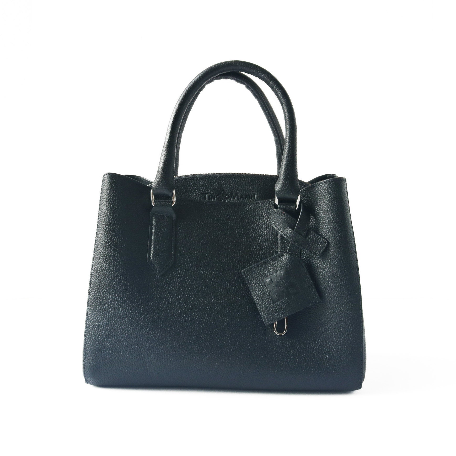 Emma small purse with chain black hotsell