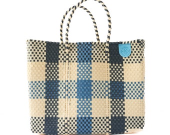 Bolso bandolera mediano tejido Cabo / Bolso mexicano de uso diario hecho a mano