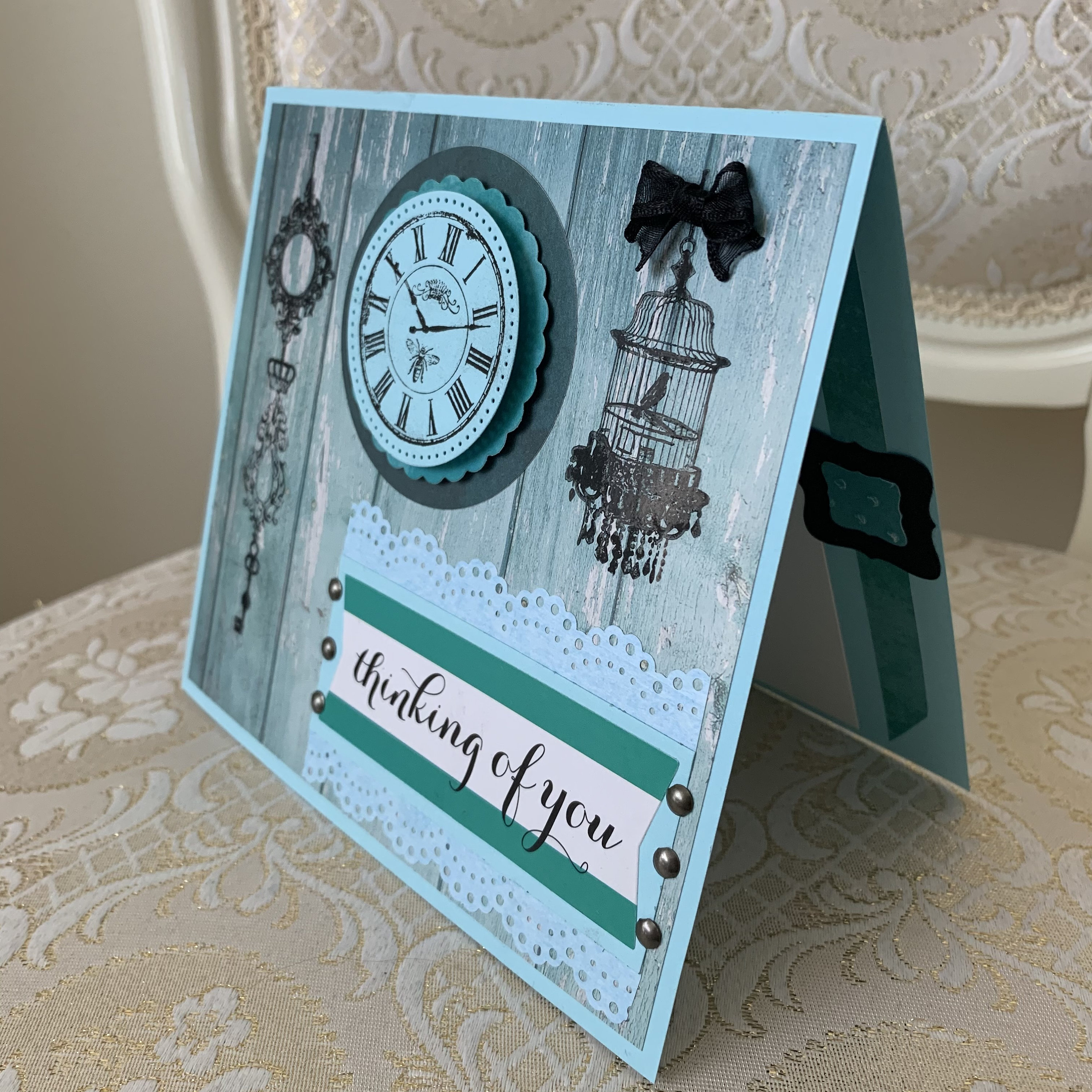 Handmade Card Thinking of You Cards Paper Made  Etsy UK