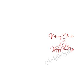 Rustic Christmas Tree Christmas Card Digital Download instant - Etsy