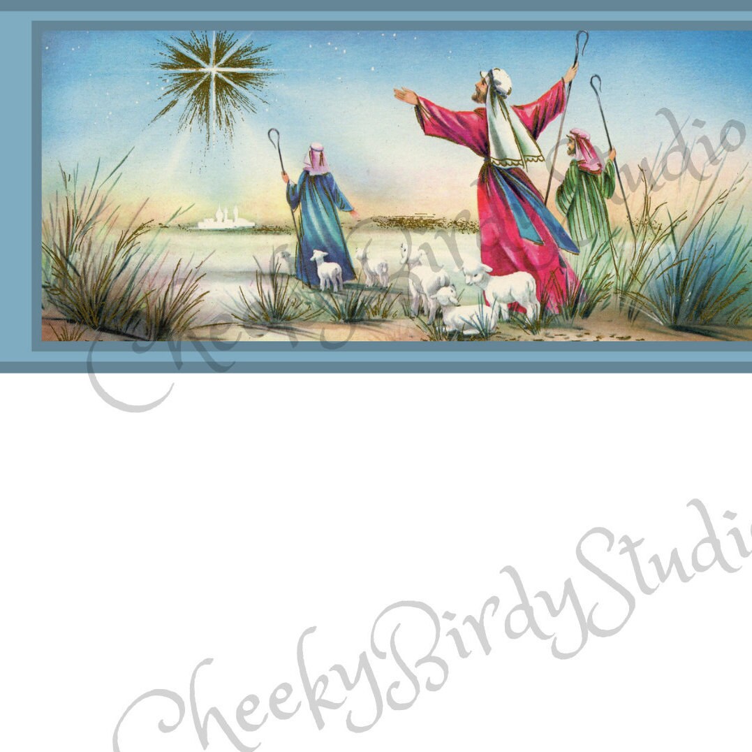 Printable Christmas Stationery Digital Download Instant - Etsy