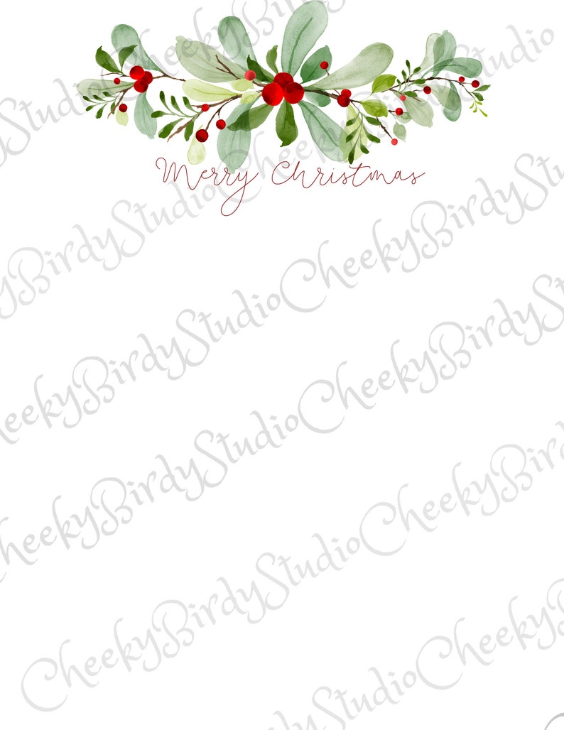 Printable Christmas Stationery Digital Download Instant Editable Merry Christmas Letter Paper Printable Christmas Stationery Digital Download Instant Editable Merry Christmas Letter Paper