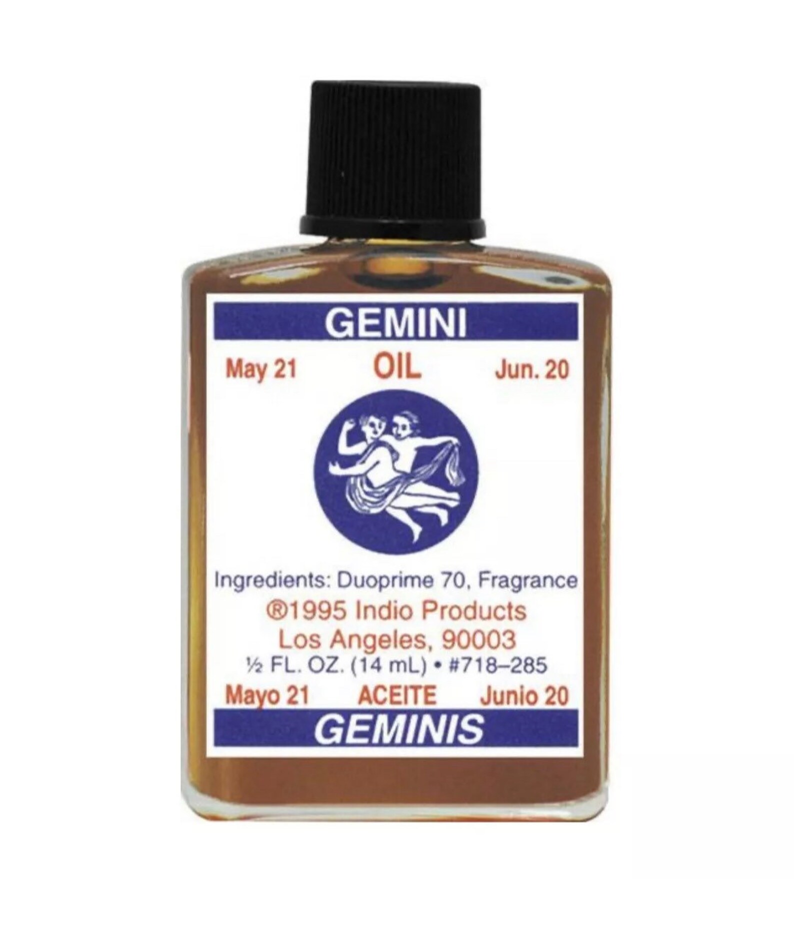 Indio Products Zodiac Gemini Oil Etsy